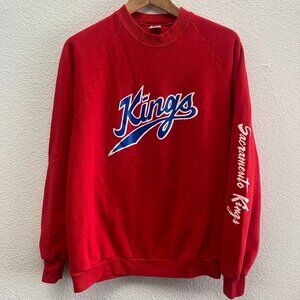 Vintage 1980s Sacramento Kings Basketball NBA Jerzees by Russell L Adult Unisex